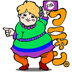 Fit’sの噛むとフニャン♪ポーズ