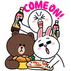 ペプシスペシャルxLINEキャラクターズ