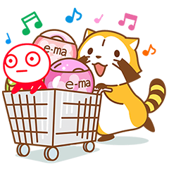 ラスカルとUHA坊やのカラフルDAYS