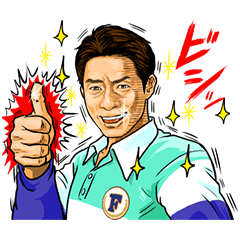 P&G Myレシピ×熱血岡富士男スタンプ