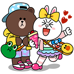 LINE FRIENDS in 原宿