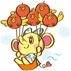 動く！HSPAOOON&りんご鳥