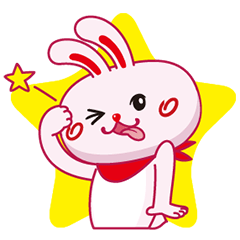 動く！かわいい！いいへやラビット