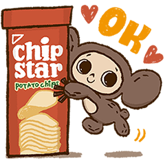 チップスターチェブラーシカ限定スタンプ