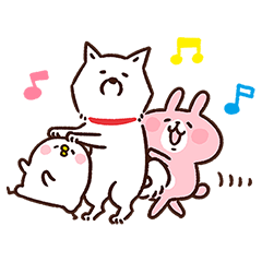 白戸家お父さん×カナヘイ コラボスタンプ