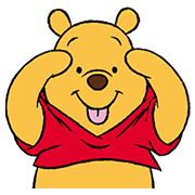 くまのプーさん（アニメーションスタンプ）