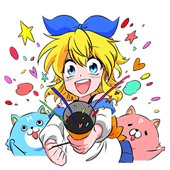 ほおぷちゃんスタンプ