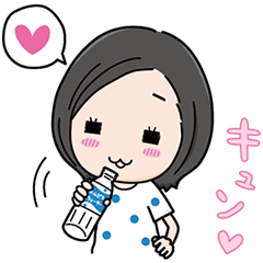 「カルピスウォーター」キュン飲みスタンプ