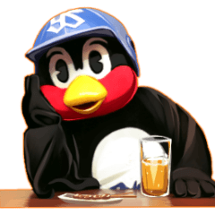 つば九郎スタンプ2 東京ヤクルトスワローズ