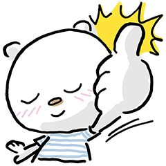 ニトリのシロクマ