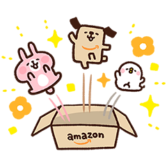 アマゾンポチ×カナヘイ コラボスタンプ