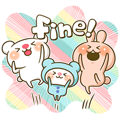 かまってウサちゃん＆ほいっくまとミミー