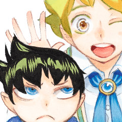 「ムヒョロジ」スタンプ（西義之）