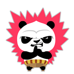 かわいい！カンフー・パンダ