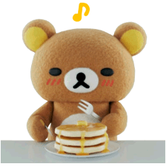 リラックマMOVIEスタンプ