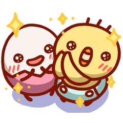 動くたまちゃんひよちゃん