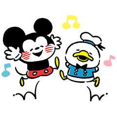 カナヘイ画♪ミッキー&フレンズ