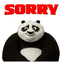 カンフー・パンダ♪動くスタンプ