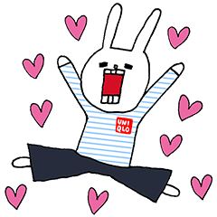 ウサギのウー×ユニクロ