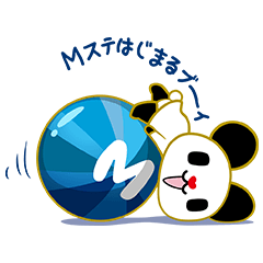 Mステ×ゴーちゃん。コラボスタンプ