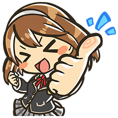 スクストスタンプ 女の子編