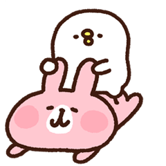 ゆるっと動く！カナヘイのピスケ&うさぎ