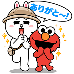 LINEバブル2xセサミストリートコラボ