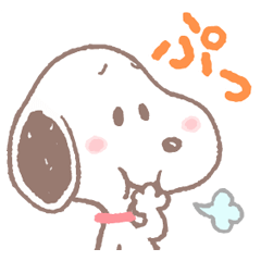 ゆるカワ♪スヌーピー