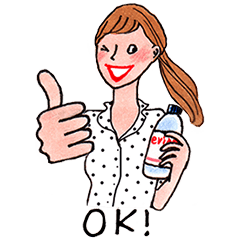 エビアン 私のパリジャンスタンプ