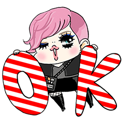 ♡M·A·Cのスタンプ16種類♡