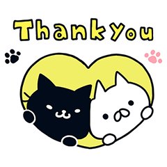 クロネコスタンプ もじじコラボ！