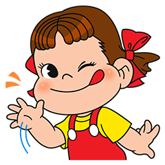 LINE ラッシュ × ペコちゃん