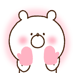 ▶︎動く！冬のガーリーくまさん