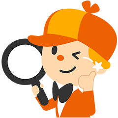 ホームズくんスタンプ