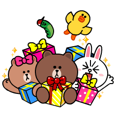 LINE Characters with SMART PARTY