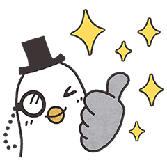 ハトソン探偵団スタンプ