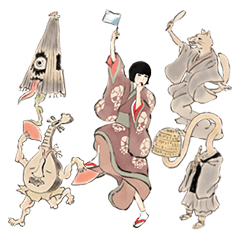 椎名林檎 『百鬼夜行2015』記念スタンプ