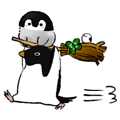 肯定ペンギンのあかちゃん２