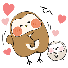 ぽふぽふフク子さんと、こふく☆