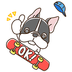 ブルドッグの　デニー＆ジニー