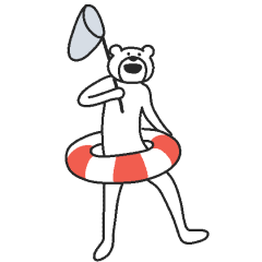 けたたましく動くクマ5