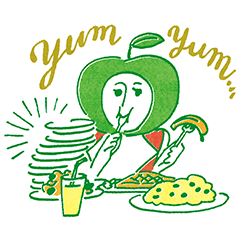 ハードシードル　秋のオリジナルスタンプ