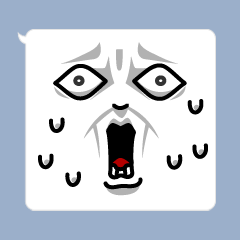 激しい！！顔芸ふきだしを実際にゲットして、トークで遊んでみた。