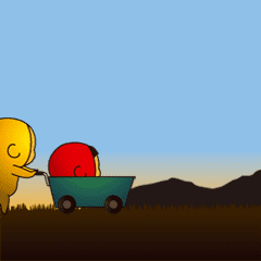 黄色いヤツ、夕焼け色。を実際にゲットして、トークで遊んでみた。