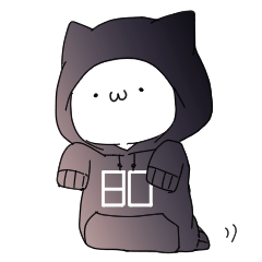 埜生猫スタンプを実際にゲットして、トークで遊んでみた。