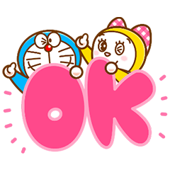 ドラえもん うごくデカ文字スタンプを実際にゲットして、トークで遊んでみた。