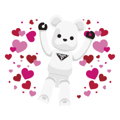 PRADA × BE@RBRICKを実際にゲットして、トークで遊んでみた。