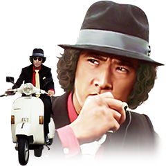 松田優作　探偵物語サウンドスタンプを実際にゲットして、トークで遊んでみた。