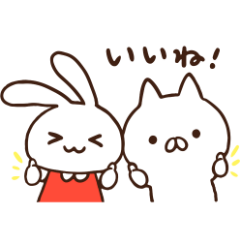 ミミちゃん×ねこぺん日和★スタンプ第2弾を実際にゲットして、トークで遊んでみた。