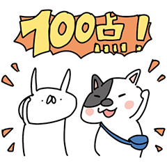 うさぎ帝国×進研ゼミコラボスタンプを実際にゲットして、トークで遊んでみた。